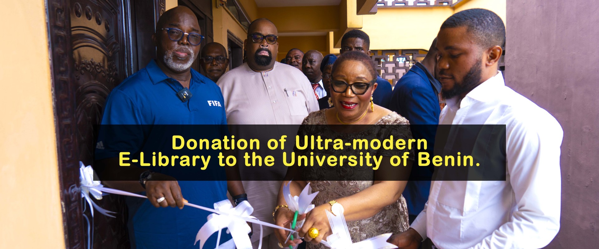Brownhill Foundation Donates Ultra-Modern E-library to University of Benin